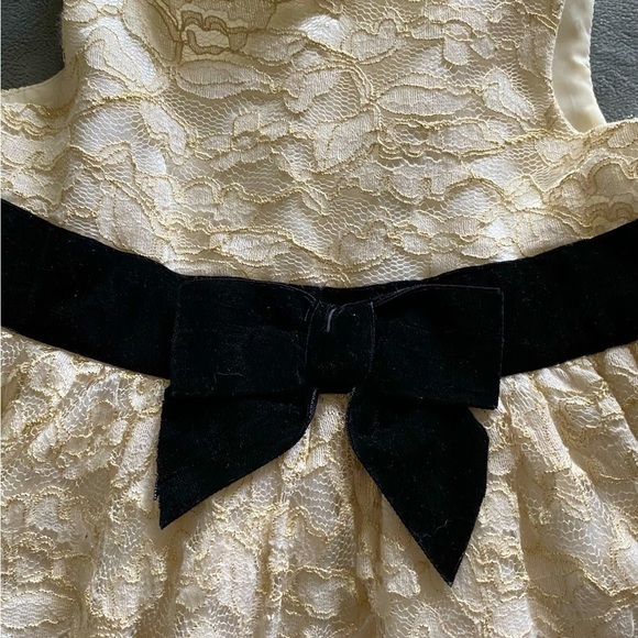 CHEROKEE-CREAM COLOR DRESS-GIRLS SIZE 4 - Picture 3 of 9